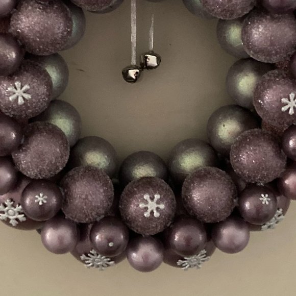 NEW! Hand Crafted Bling Snowflake Wreath 22'' - Picture 13 of 14